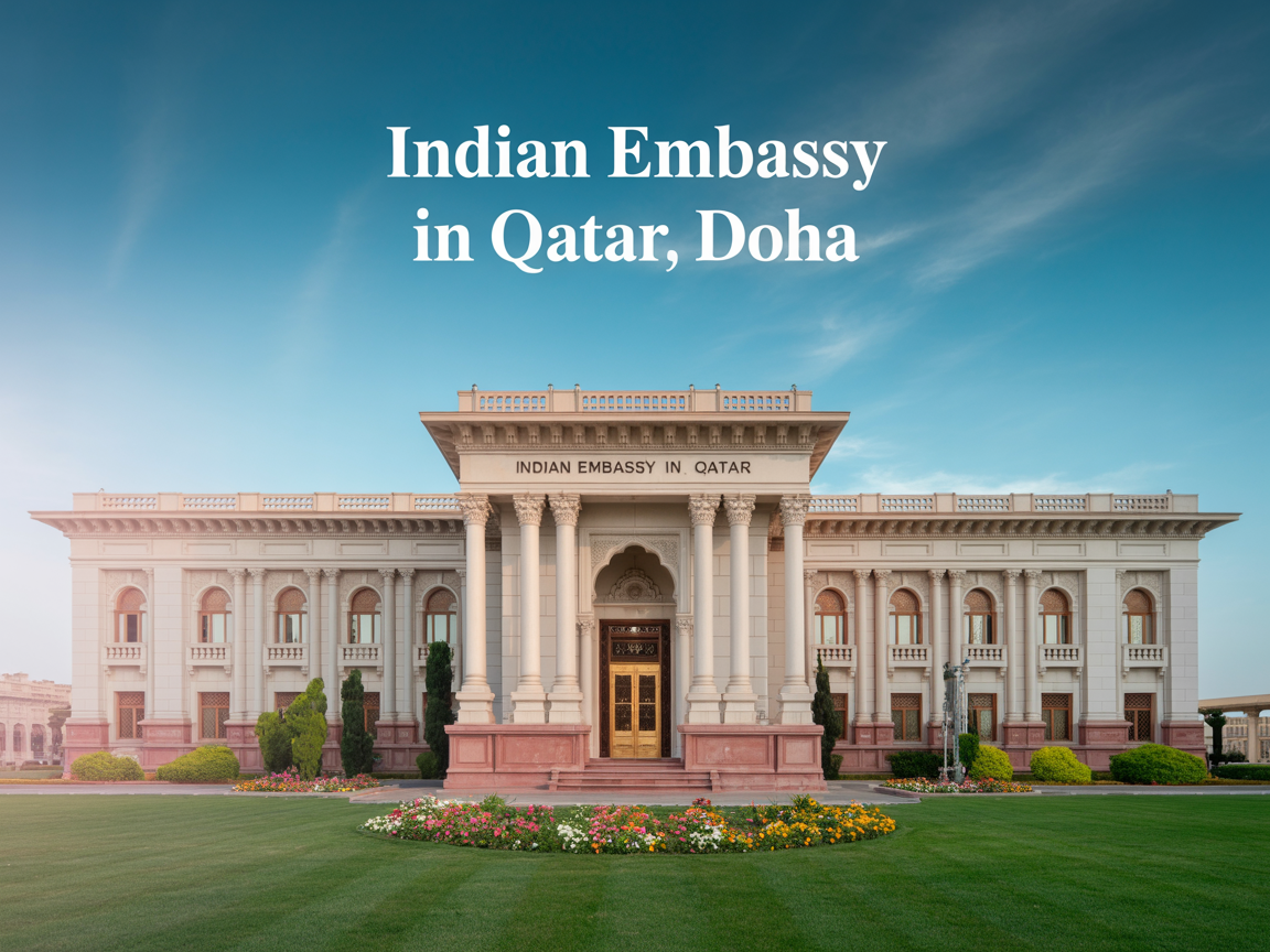 Indian Embassy in Doha, Qatar – Contact Info & Consular Services